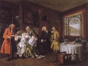 William Hogarth Marriage a la mode VI The Lady-s Death France oil painting artist